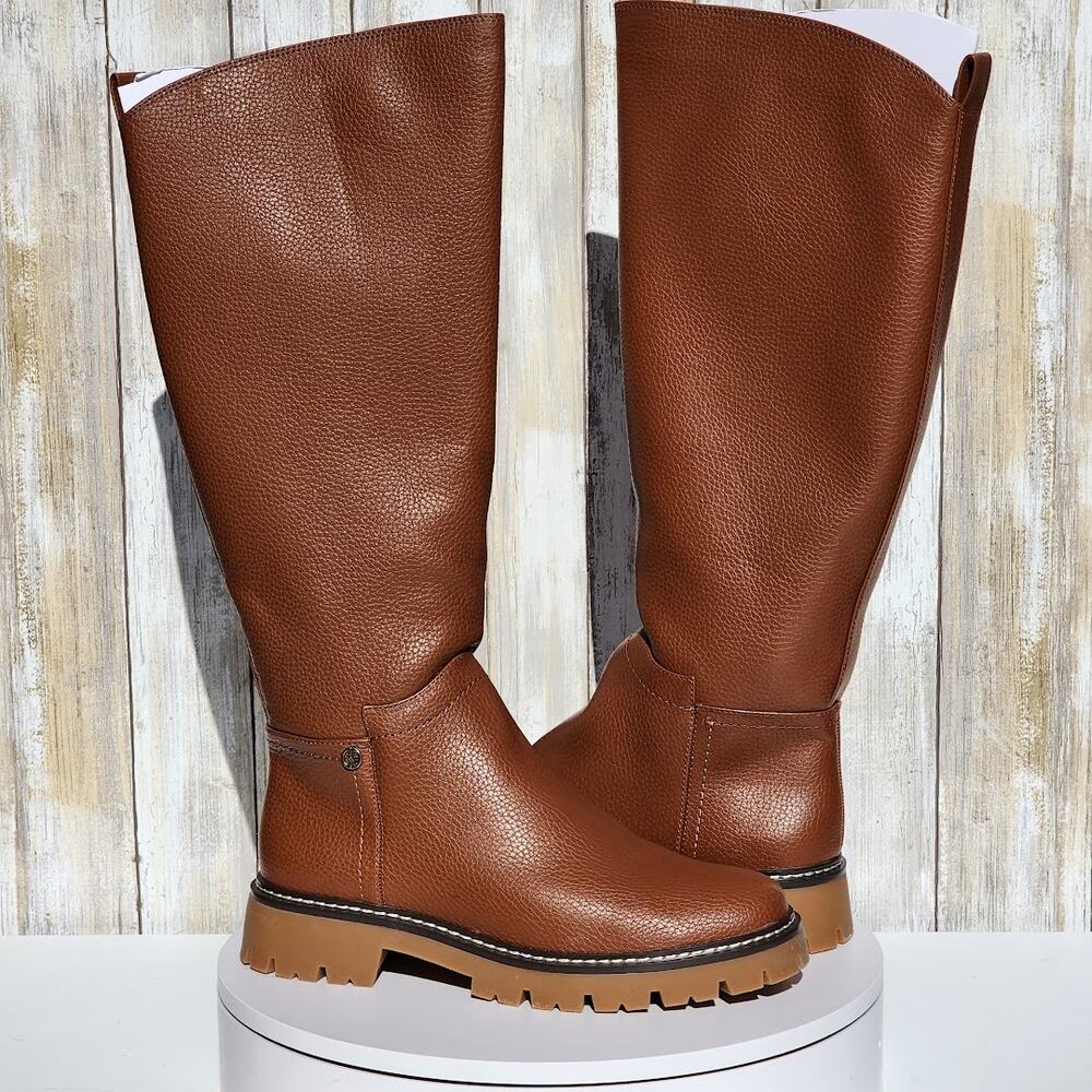NEW - Giani Bernini Women's Jordyy Lug Sole Knee High Riding Boots - Size 7.5 M - Picture 4 of 9